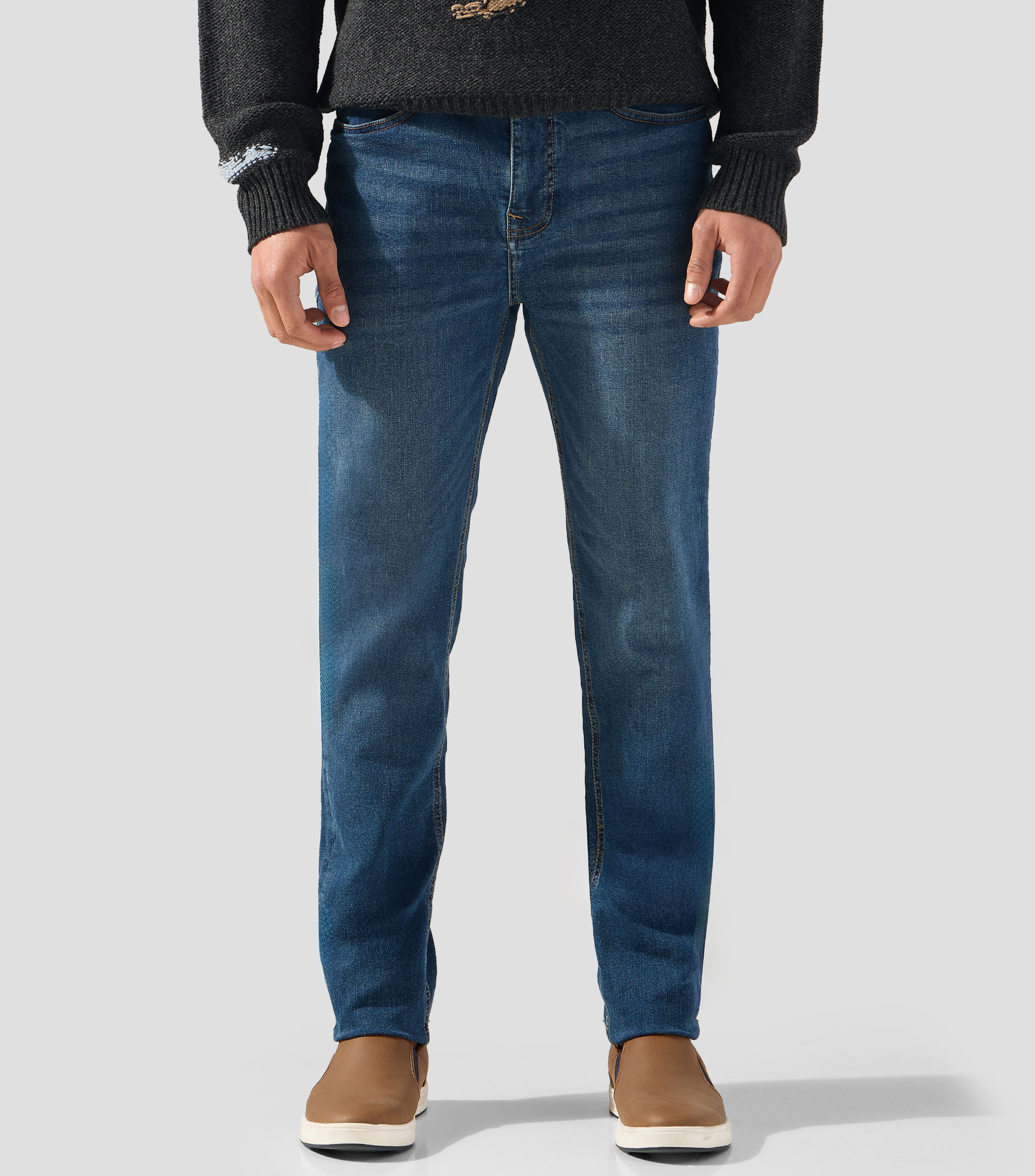Jeans slim Hombre